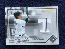 Paul Konerko #TT42 - 2003 Donruss Baseball - Timber And Threads /500