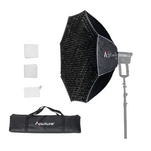 Aputure Light OctaDome 120cm achteckige tragbare Bowens Mount Softbox+Wabengitte - Bild 1 von 9