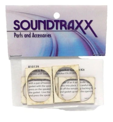 SoundTraxx 810139 1-1/8 x 1-9/16" Speaker Gasket Kit pkg (4) - Image 1 of 4