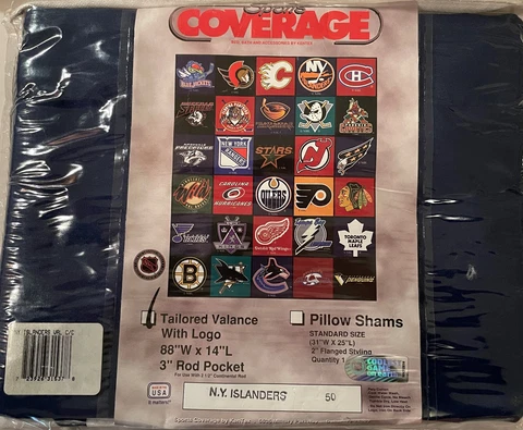 NY ISLANDERS VALANCE Cover