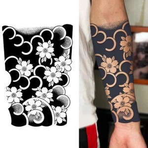 Pegatina tatuaje impermeable 15 días tradicional japonesa Tatt medio brazo GXau M I7B7 - Imagen 1 de 25