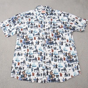 RSVLTS x Step Brothers Mens 2XL "The Road To Catalina" Dress Shirt - Picture 1 of 11