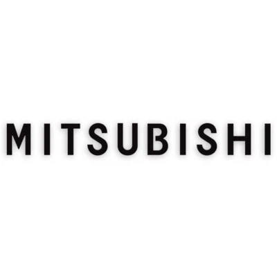 1986-1989 MITSUBISHI TRITON / L200 TAILGATE DECAL : BLACK VERSION - image 1 of 2
