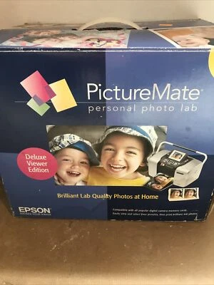 Epson PictureMate Personal Photo Lab Printer New - Image 1 of 4