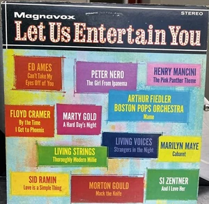 Let Us Entertain You - Magnavox Promotional LP - Picture 1 of 2