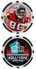 TONY GONZALEZ - PRO FOOTBALL HALL OF FAMER - COLLECTIBLE POKER CHIP