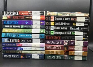 Terri Blackstock Lot Of 21 Paperback Novels Zondervan Christian Fiction Series - Foto 1 di 18