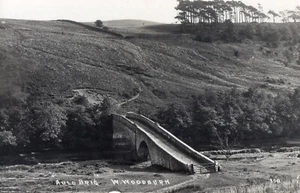WEST WOODBURN. "AULD BRIG" # 308 BY W.P.COLLIER, BELLINGHAM - Picture 1 of 1