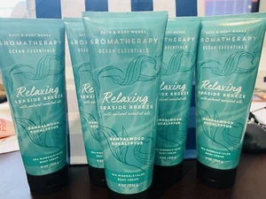 Bath & Body Works Aromaterapia Rilassante Brezza Marina Set di 5 Creme Corpo - Foto 1 di 3