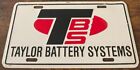 TBS Taylor Battery Systems Booster License Plate Birmingham Alabama