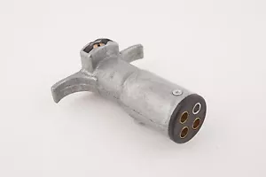 4 Way 7JP Male Connector Socket Trailer Plug Parts Fits 11-410 (GP1) 408 409 - Picture 1 of 10