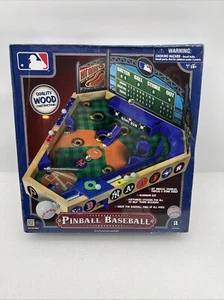 Merchant Ambassador MLB Wooden Pinball Baseball Game (New/Open Damaged Box) - Picture 1 of 4