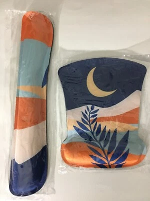 Ergonomic Design Mouse Pad with Wrist Rest Hand Support and Keyboard Support.... - Image 1 of 4