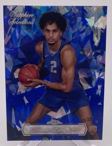Mavericks Dereck Lively II 2023-24 Topps Chrome Sapphire No.SS-17 Rookie Card - Picture 1 of 2