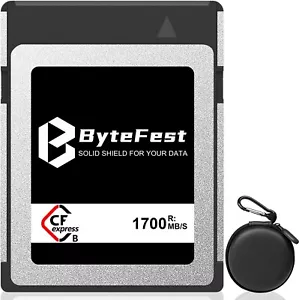 1TB CFexpress Type B with Hangable Memory Card Case NVMe PCIe 3.0 Up to 1700MB/s - Picture 1 of 7