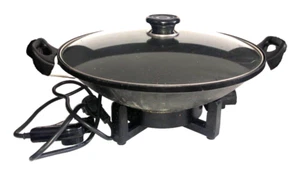 Elektro-Wok Ø 36 cm Profi Pfanne elektrisch Aluminium 1400W 230V - Bild 1 von 10
