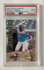 2000 Royal Rookies Miguel Cabrera Gold Foil "Limited Edition" Rookie  PSA 9 MINT