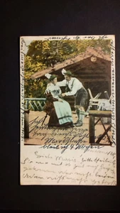 Motiv Trachten, gelaufen 1900 (140) - Picture 1 of 2