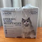 Vikos 20 Pack Litter Box Waste Receptacles 1St/2Nd Edition (Open Box)