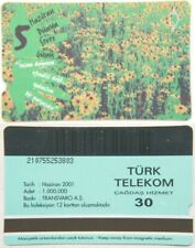 Turkey Phone Card - Flowers ref.2