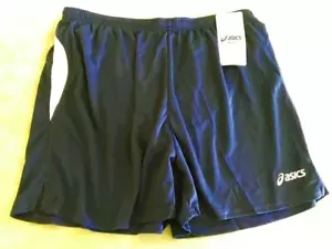 Ladies New ASICS Panty Lined Running Shorts ~ Navy Blue ~ XL ~ NWT - Picture 1 of 10