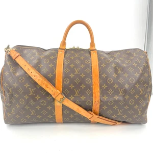 Echte Louis Vuitton Monogram Keepall Bandouliere 55 M41414 Reisetasche KB160 - Bild 1 von 23