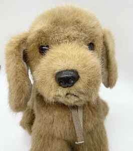 Vintage Russ Berrie Puddles Welpe Hund 8 Zoll Stofftier Plüschtier Tröster Hergestellt in Korea - Bild 1 von 7