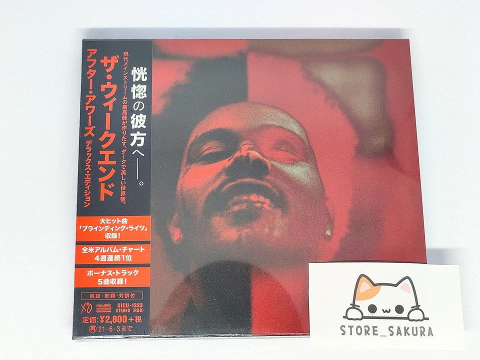 The Weeknd After Hours with 5 Bonus Tracks Deluxe Edition From Japan CD 19tr - Image 1 of 4