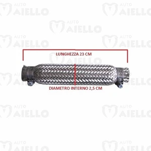 FLESSIBILE SCARICO MARMITTA LIGIER 162 AMBRA JS16 NOVA JS20 23CM - Foto 1 di 1