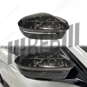 Forged Dry Carbon Rearview Mirror Cover Trim For BMW 5 Series G60 2024-2026  - Picture 1 of 10