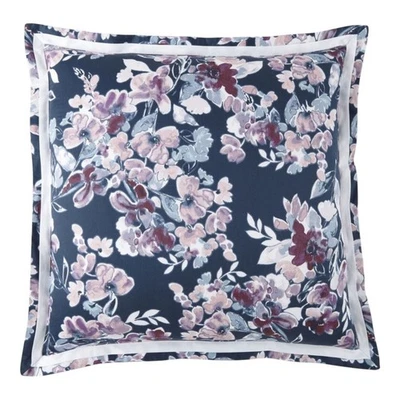 Новый Liz Claiborne Flora цветочный Евро подушка Sham в синий (размер: 26» x 26») - Изображение 1 из 4