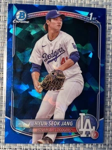 Bowman Sapphire Edition Chrome Prospect Hyun-Seok Jang 2025 #BCP-51 (RC) Dodgers - Imagen 1 de 2