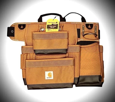 Cinto de ferramentas Carhartt 11 bolsos Legacy 2.0 ajustável acolchoado construção elétrica - Imagem 1 de 4