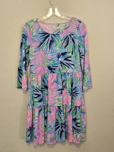 Lilly Pulitzer Kleid Geanina, Gecko Grün Beach Bash Baumwolle Größe S - Bild 1 von 6
