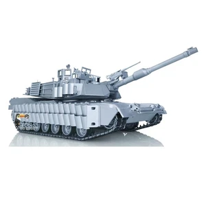 Full Metal 1:16 RC Military Tank 3918 Abrams M1A2 TUSK II Radio Tracked Car - Picture 1 of 12