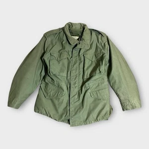 Military Cold Weather Field Coat OG-107 Medium Short 70s Liner 80s M-65 So-Sew - Bild 1 von 21