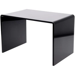Plymor Black Acrylic Rectangular Display Riser, 10" H x 15" W x 10" D - Picture 1 of 2