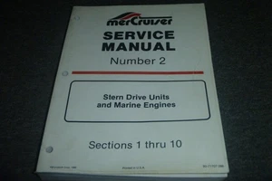 1975-1977 Mercruiser MIE 233 255 330 350 Inboard Engine 2 Service Manual 1976 xz - Picture 1 of 9