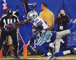 Foto 8x10 firmata autografata Dez Bryant Dallas Cowboys quasi nuova COA - Foto 1 di 2