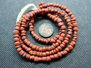 Perles Verre Ancien Bijou Collier Birmanie Ancient Glass Trade Beads NO ROMAN - Imagen 1 de 3
