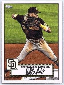 Topps 2021 #T52-32 Fernando Tatis Jr. 1952 Topps Redux - Imagen 1 de 2