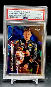 2020 Topps Sapphire F1 MAX VERSTAPPEN Variation SP #6 PSA 9 MINT Red Bull IV - Picture 1 of 3