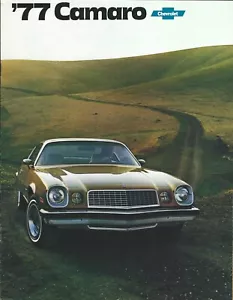 Folleto automático - Chevrolet - Camaro - 1977 - Chevy (A1390) - Imagen 1 de 1