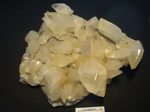 Calcite Crystals on Matrix Mineral Specimen Elmwood Tennessee 2901 gram Cluster - Foto 1 di 12