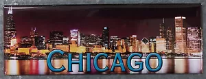 Chicago Skyline Fridge Magnet - Picture 1 of 2
