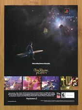 Disney's Treasure Planet PS1 2002 Vintage Print Ad/Poster Official Promo Pop Art