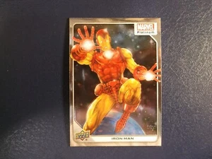 2022 Upper Deck Marvel Platinum Iron Man Card # 34 - Bild 1 von 2