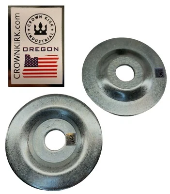 CROWN KIRK INDUSTRIAL Arbor Bench Grinder Washers 3-3/4" OD x 3/4" ID
