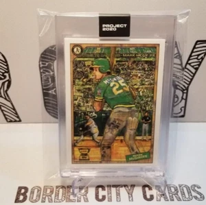 Mark McGwire Topps Project 2020 #97 🔥 Andrew Thiele 🔥 Oakland A's - Picture 1 of 2