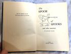 Bergen Evans - The Spoor of Spooks - 1st/1st 1955 Michael Joseph - Supernatural